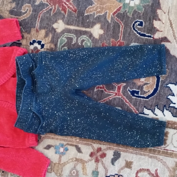 Bundle of baby girl sweater and pants size 18 months - Picture 3 of 7